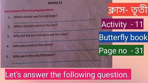 Class-3/Butterfly book/Activity-11/Page no - 31/Let