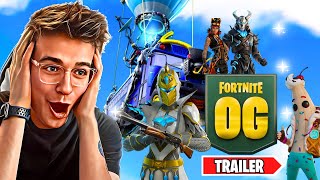 FORNITE CHAPTER 4 SEASON OG TRAILER REACTION!