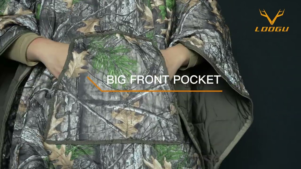 LOOGU Super Tree Poncho Hunting Blanket