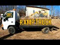 SBC powered Isuzu NPR ramp truck is back!