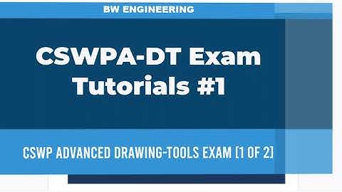 CSWPA-DT(Drawing Tools) Exam Practice | Part-I (7 Question out of 20) | Solidworks Certificate