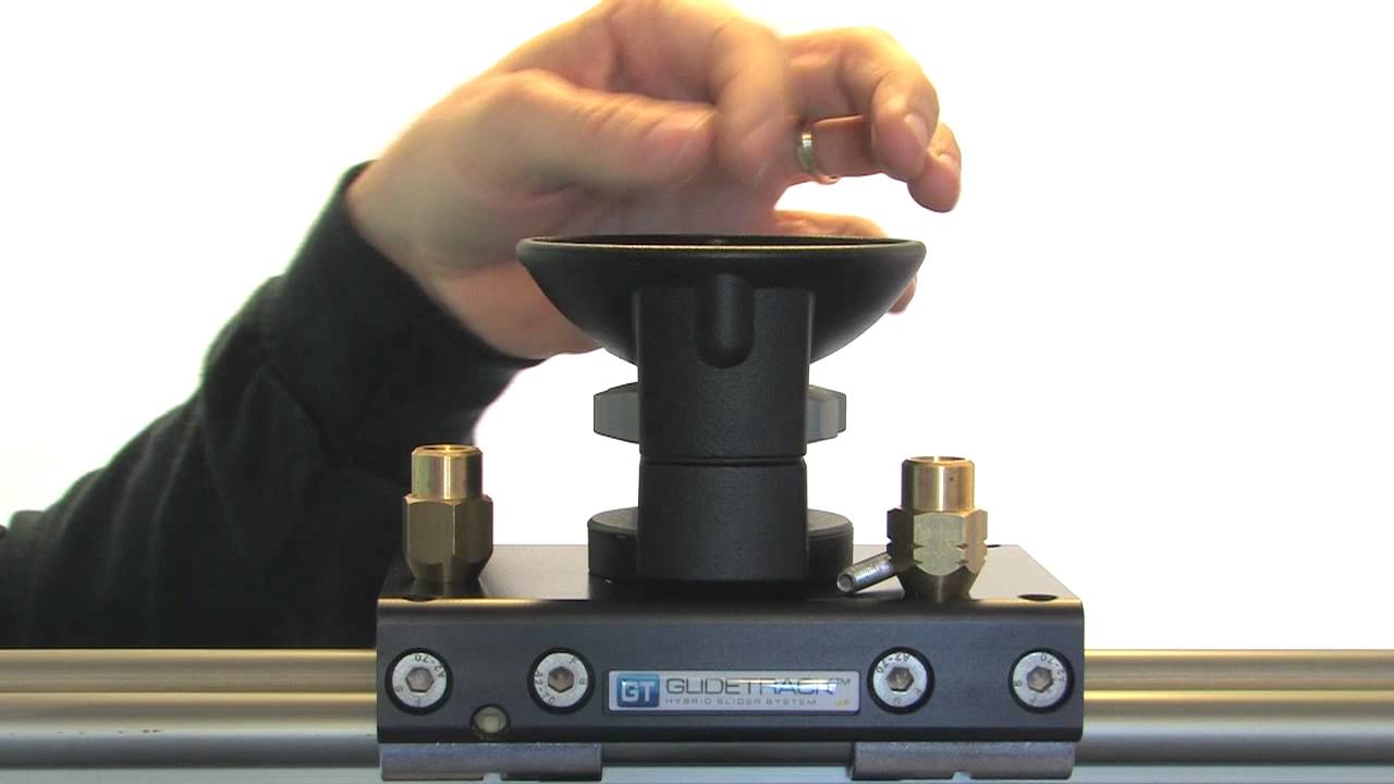 How to attach a Manfrotto 325N to the Glidetrack