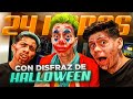 ¡24 HORAS con nuestro DISFRAZ de HALLOWEEN! Vlog #2 - [ANTRAX] ☣