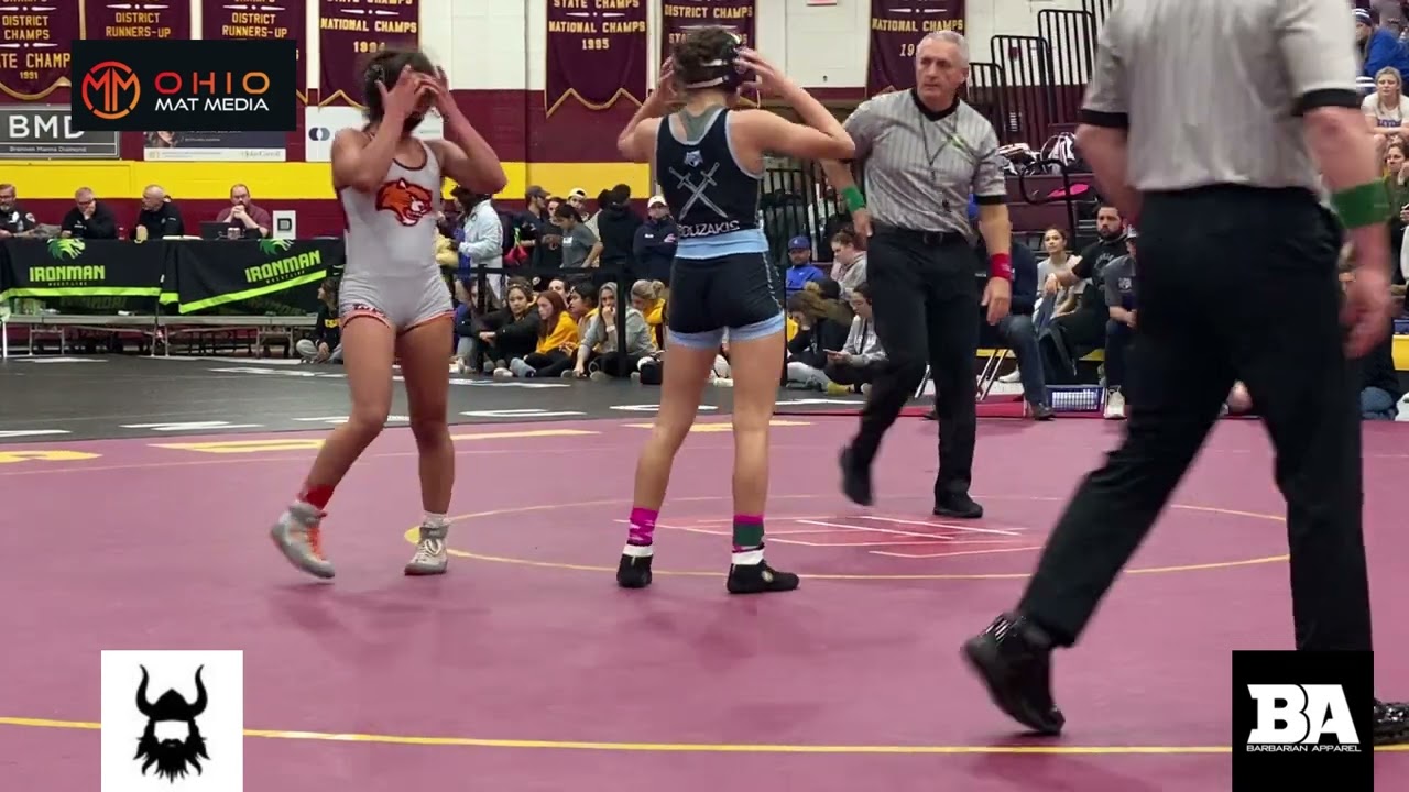 105 final, Jaclyn Bouzakis, Wyoming Seminary vs Sarissa Tucker, Mountain View