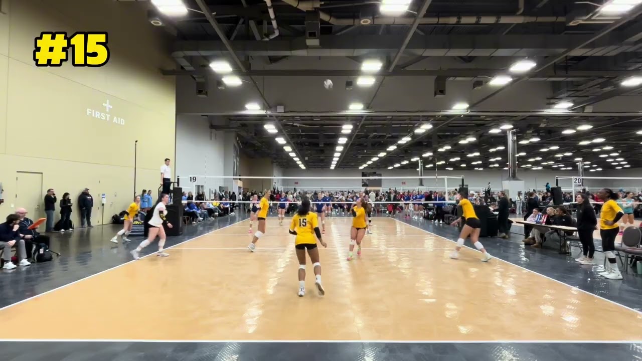Nike Classic Columbus, OH Jan 2026 Defense & Serve Receive Highlights Day 1