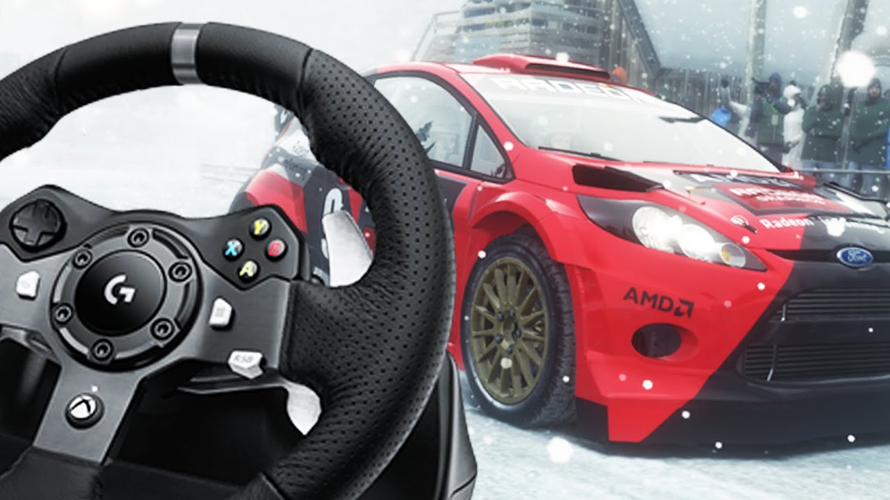Dirt Rally Gameplay With The Logitech G920 Loads of Fun! YouTube