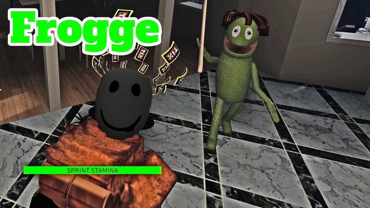 Jogando Frogge no Roblox YouTube