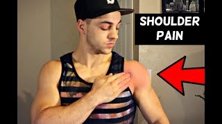 Self Massage For Shoulder Pain!