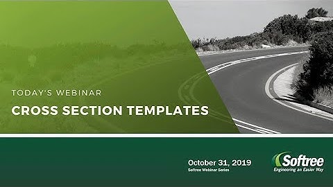 Cross Section Templates