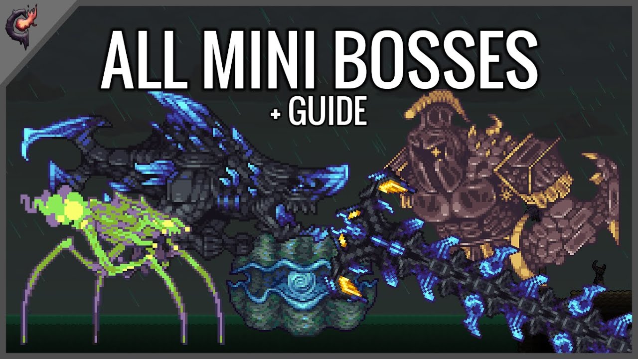 Calamity Mod All Mini Bosses + Guide 