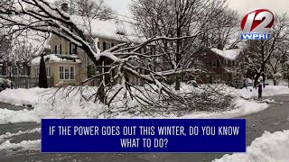 Video Now: What you should do if the power goes out this winter