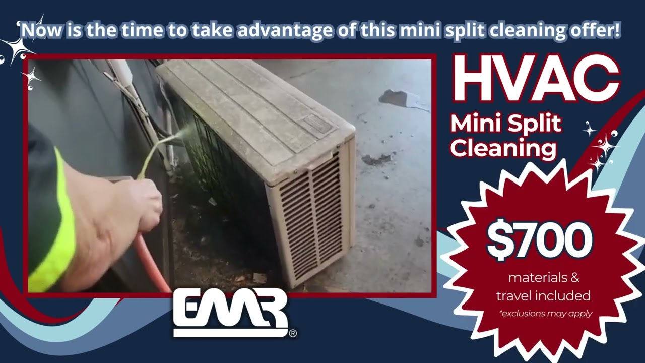 EMR's Mini Split Cleaning Special | DCMV