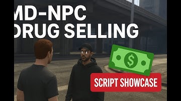 🔥 MD-NPC Drug Selling Script Showcase | Auto-Sell, Police Alerts, Dispatch Support | FiveM Release