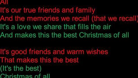 The Best Christmas of all Lyrics