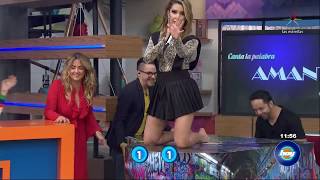 Andi y Gali viendo la pucha a Escalona y Escalona pone SUS NALGAS en cara d Michelle Renaud lainsita