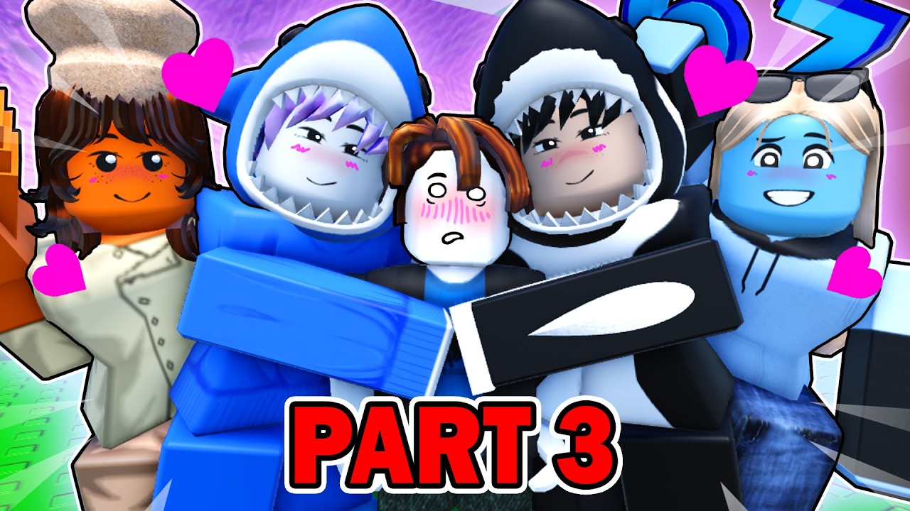 ESCAPE TSUNAMI, BUT THERE ARE ONLY GIRLS!? (Part 3) Roblox Animation