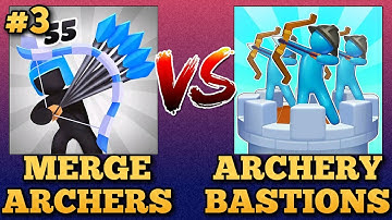 Archery Bastions Castle War(10 - 13) Vs Merge Archers(11 - 13)