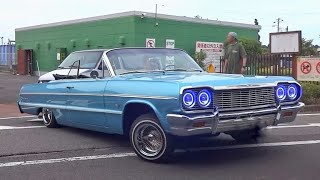 【搬出】ローライダー、アメ車が大量に集結‼️