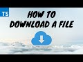 How to Download a File Using Fetch API (Full Stack Project)