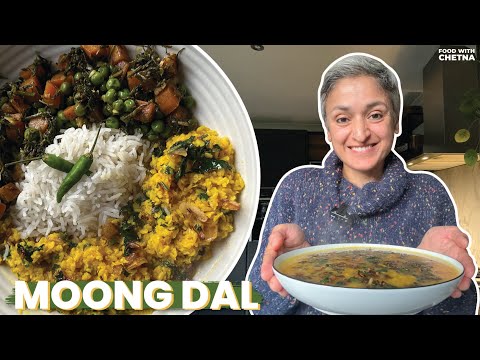 Make the most delicious MOONG DAL in 10 minutes  VEGAN HEALTHY LENTIL RECIPE!