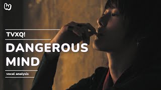 TVXQ! 동방신기 - Dangerous Mind - Lead & Background Vocals Visualization