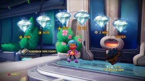 [Crash Bandicoot 4] FOOD RUN - Perfect Relic (No death, All gems, All boxes)