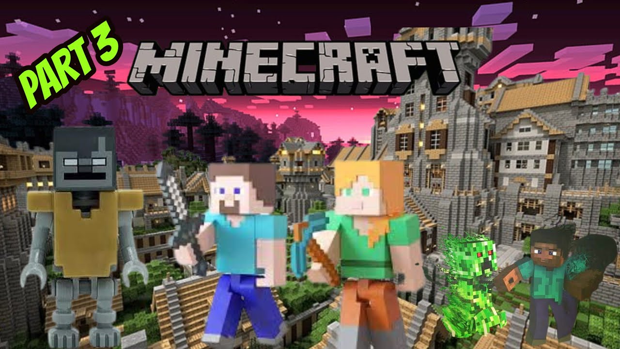 I START FARMING AND FOUND GOLD MINECRAFT GAMEPLAY #3 2025 - YouTube