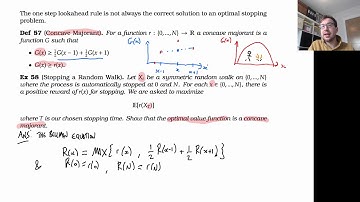 Optimal Stopping -- Random Walk Example