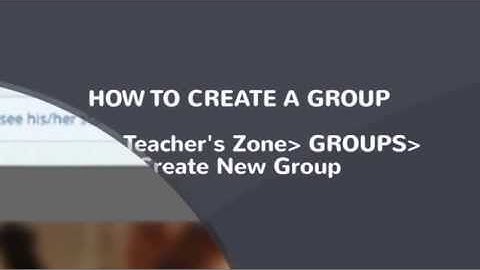Mindfulnets. Video Tutorial for Teachers. How to Create Groups