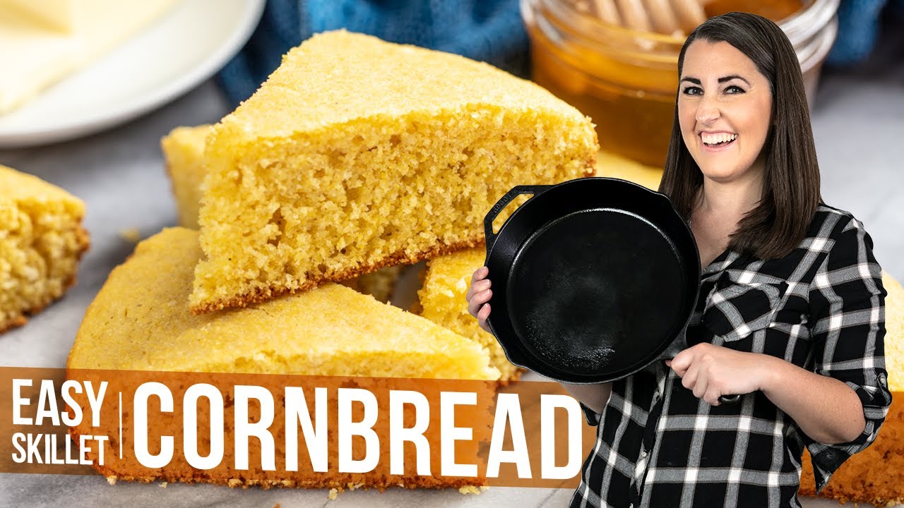 Skillet Cornbread Recipe (from scratch) - Kylee Cooks