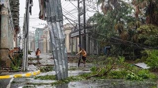 Most affected places in Cuba. THIS IS THE STREETS OF HAVANA 🇨🇺