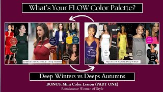Flow Color Seasons: Deep Autumns vs Deep Winters Explained