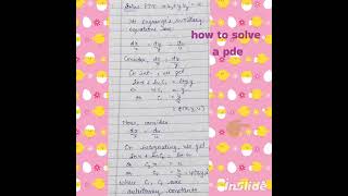 solve first order PDE using Lagrange auxiliary equations