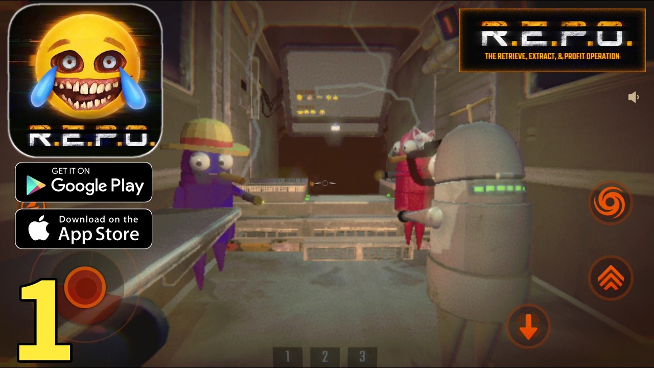 R.E.P.O Mobile Gameplay Walkthrough Part 1 - Multiplayer (ios, Android)