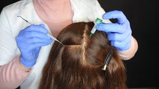 ASMR Satisfying Scalp Check with Super Tingly Tools (No Talking)