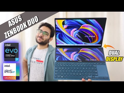 ASUS Zenbook Duo 14 (2021) | Dual Touch Screen | i7 11th Gen Intel Iris XE | Intel Evo Platform