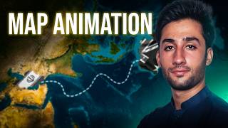 How to Create Map Animation | full tutorial | Geolayer-3 and after effect
