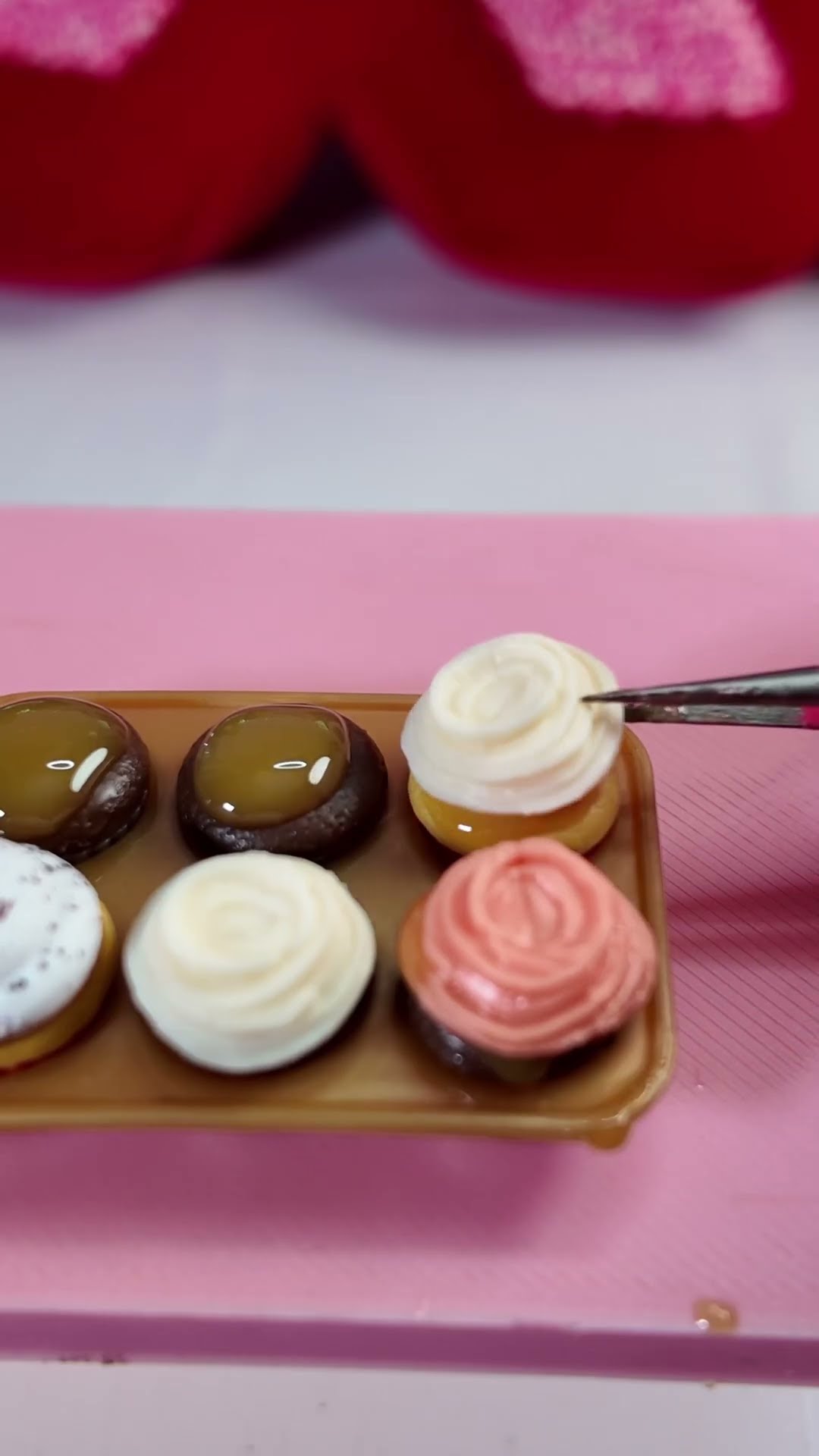 Making the new Miniverse Hershey series #shortsfeed #shorts #asmr