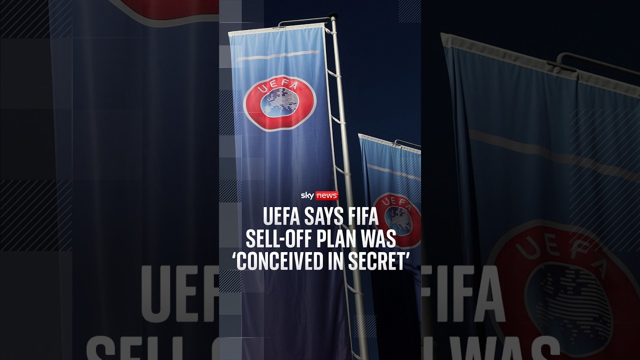 European nations have agreed to boycott the World Cup if Gianni Infantino goes ahead with selling off part of the tournament to private investors. CONCACAF - the North American football confederation - has also rejected the proposal.

It's understood the Football Association was completely unaware of the plans before the rushed announcement by FIFA. 

Sky's Rob Harris reports.

#skynews #fifa #uefa #worldcup #gianniinfantino 

SUBSCRIBE to our YouTube channel for more videos: http://www.youtube.com/skynews 
Follow us on X: https://twitter.com/skynews 
Like us on Facebook: https://www.facebook.com/skynews 
Follow us on Instagram: https://www.instagram.com/skynews 
Follow us on TikTok: https://www.tiktok.com/@skynews 

For more content go to http://news.sky.com and download our apps: Apple https://itunes.apple.com/gb/app/sky-news/id316391924?mt=8 Android https://play.google.com/store/apps/details?id=com.bskyb.skynews.android&hl=en_GB 

Why not listen to one of our podcasts? This is Why, available for free here: https://podfollow.com/thisiswhy or Ed Conway's Stuff Matters, available here: https://podfollow.com/stuff-matters

To enquire about licensing Sky News content, you can find more information here: https://news.sky.com/info/library-sales