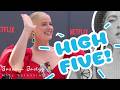 I Got a High 5 from Miss Valentine! | One Piece Premiere #netflix #onepiecepremiershow #onepiece