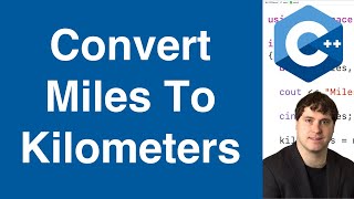 Convert Miles To Kilometers | C++ Example screenshot 5