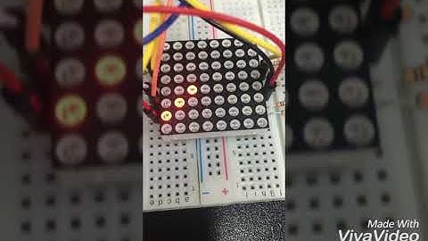 Rom으로 구현한 ASCII Dot matrix 8x8 -20171321 염하람