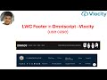 Create Footer in Omniscript using LWC