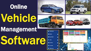 Online vehicle management software System Vehicle List, Driver, Fitness, Fuel Rate screenshot 1