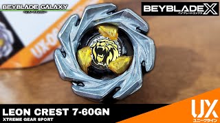 UX-06 LEON CREST 7-60GN Review [Beyblade X]