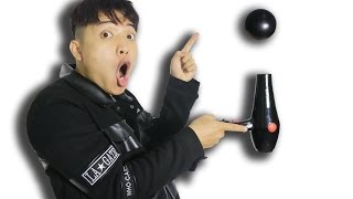 NTN - Ảo Thuáºt Vá»›i Quả Bóng Trên Không (Flowing ping pong ball on the air trick)