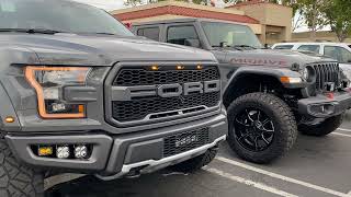 Ford Raptor VS Jeep Gladiator Face Off