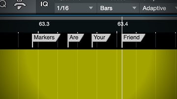 2 Ways to Use Markers in #StudioOne