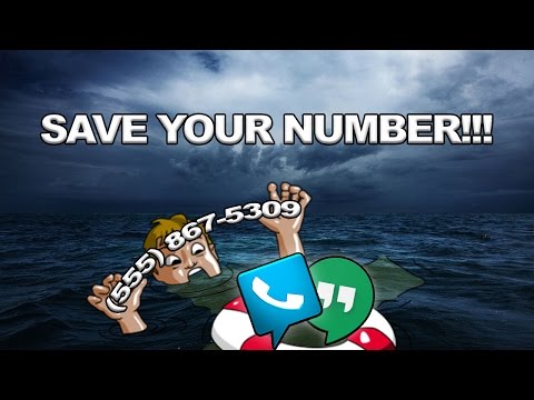 SAVE YOUR PHONE NUMBER FOREVER WITH GOOGLE VOICE!!!