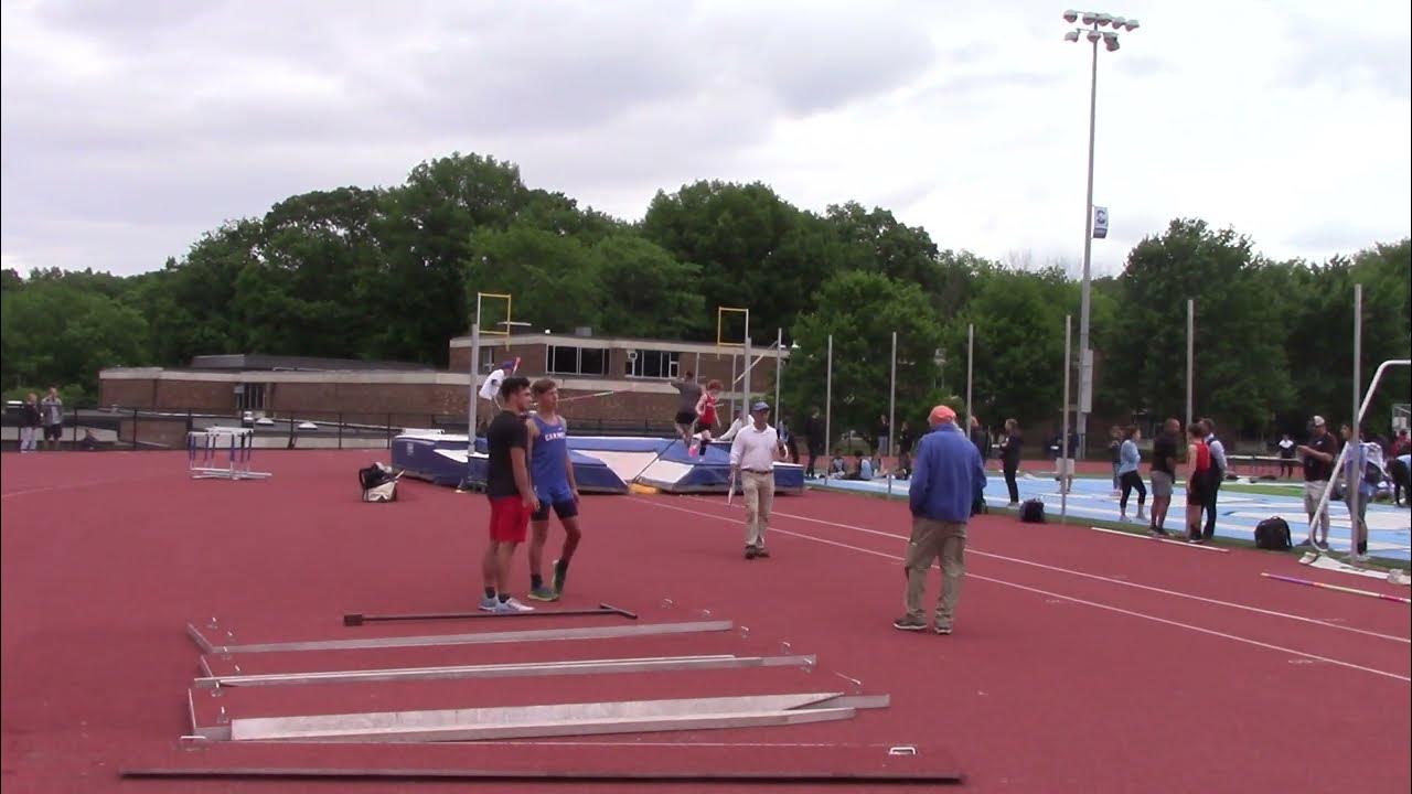 Section 1 State Qualifier Saturday Suffern Boys D1 Pole Vault Late Action YouTube